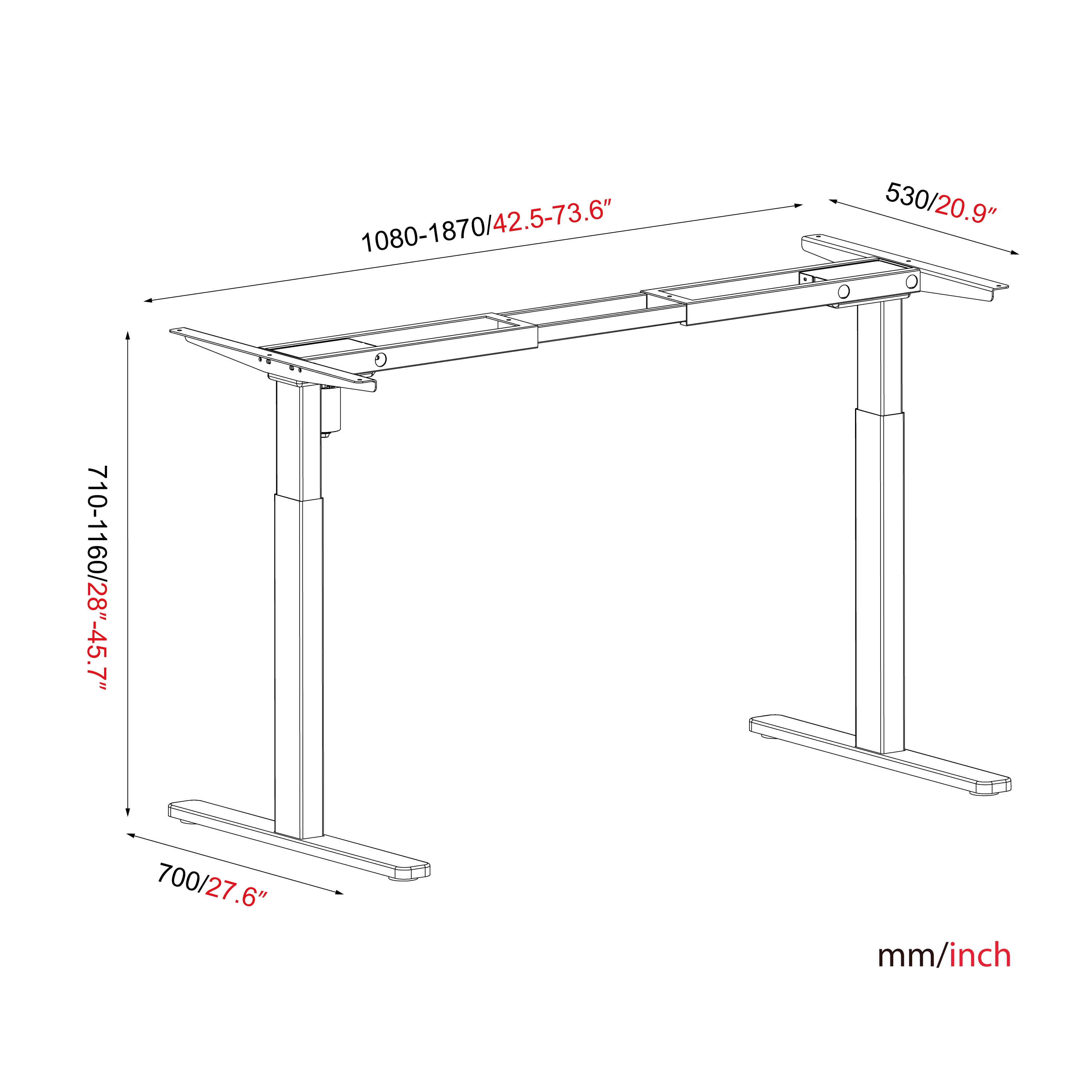 
single motor lifting ergonomic workstation office electric sit standing up desk 