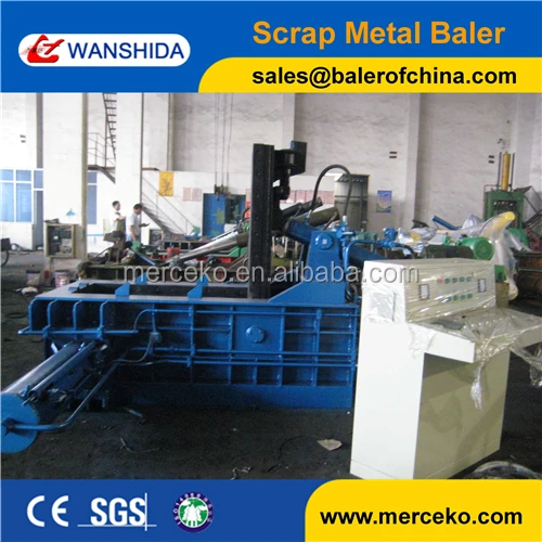 
Wanshida Y83/T-125Z Push out Hydraulic Metal Scrap Baler used for steel plants 