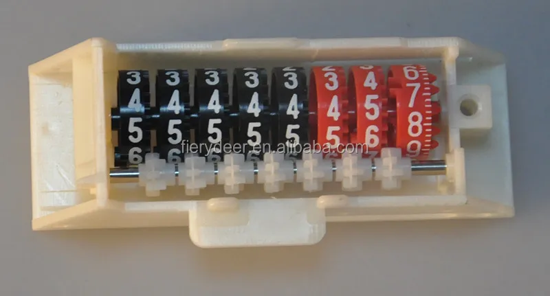 
Customization Fiery deer numerator,numerator offset,typographical GTO 
