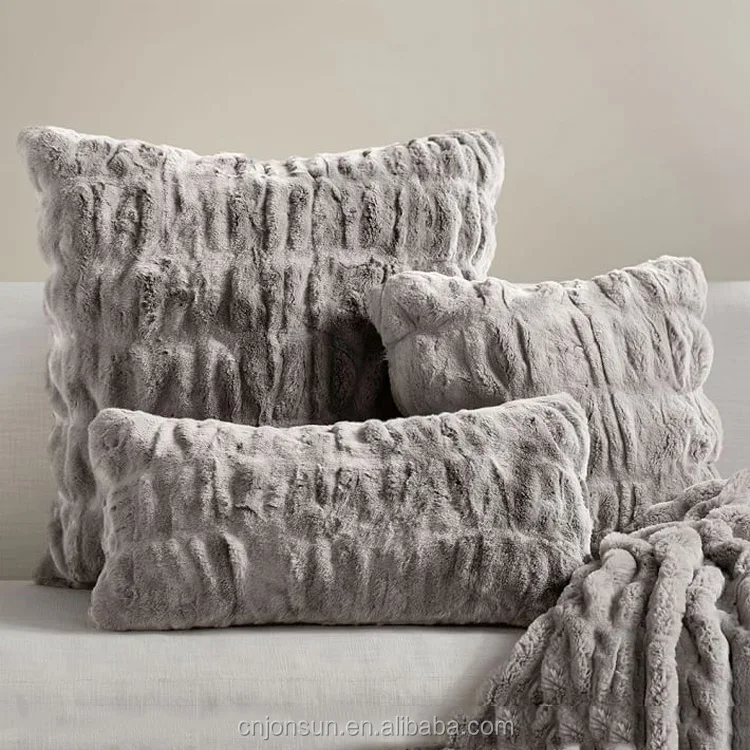 Серый цвет тяжелая ткань декоративная подушка наволочка подушки сиденья