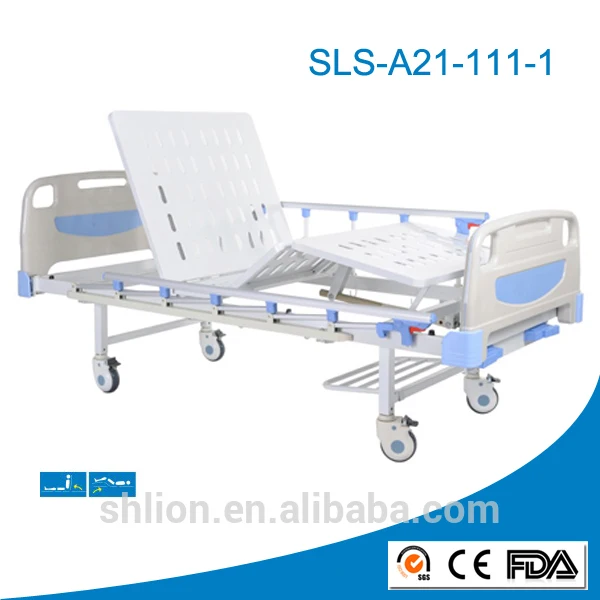 Сертифицированная CE и FDA больничная медицинская кровать с 2 рычагами, оснащенными механическим приводом. Доступные цены