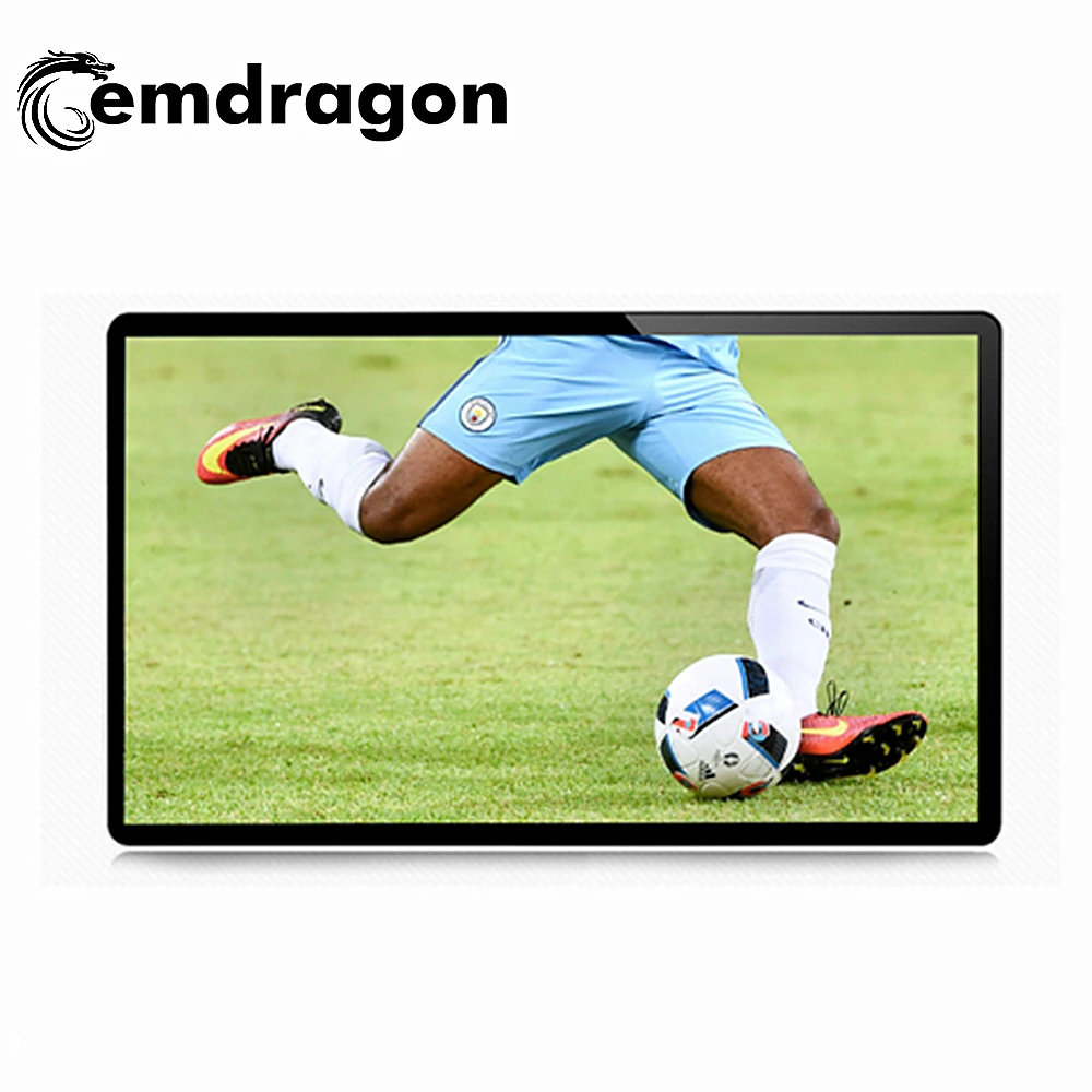 All in One Touch Advertising Display Wifi Advertising Video Player Android Wall Mount Tv Magic Mirror Display Advertising