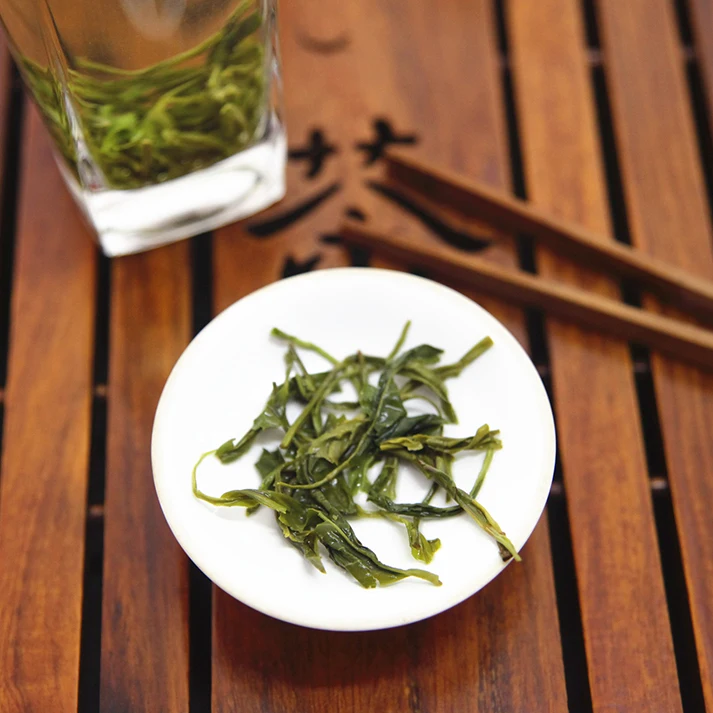 Китай здоровый рассыпной чай органический Хунань зеленый маоцзянь