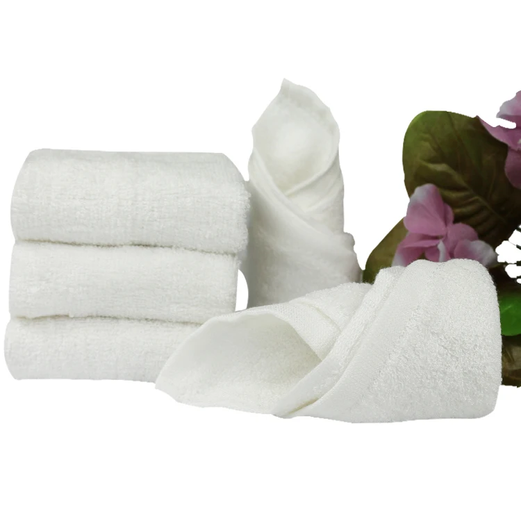 Organic bamboo baby washcloths sensitive skin white wash cloth towel