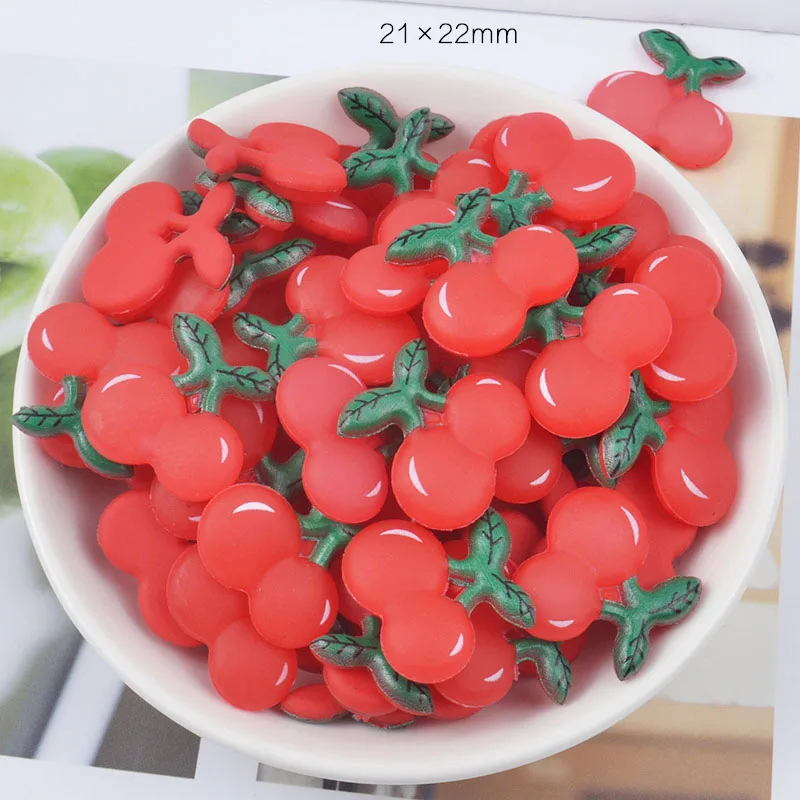 
2019 diy toys educational epoxy resin accessories playdough clay slime putty fruit strawberry banana cherry accessories  (62189921200)