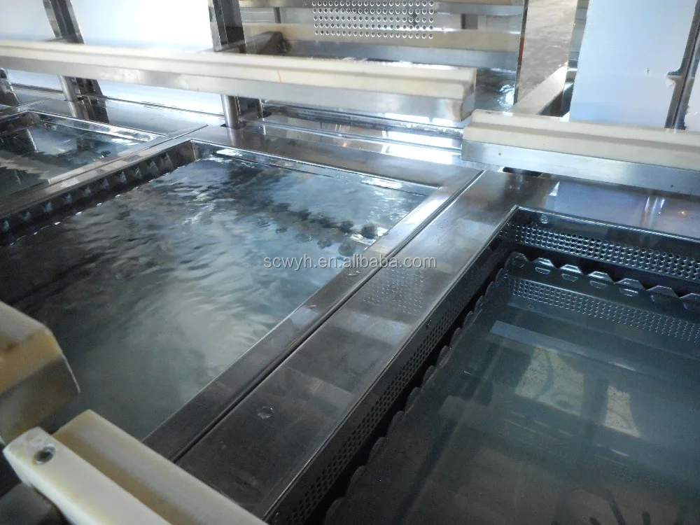 Automatic cleaning anti-fog hard coating machine for optical lenses and helmet visor