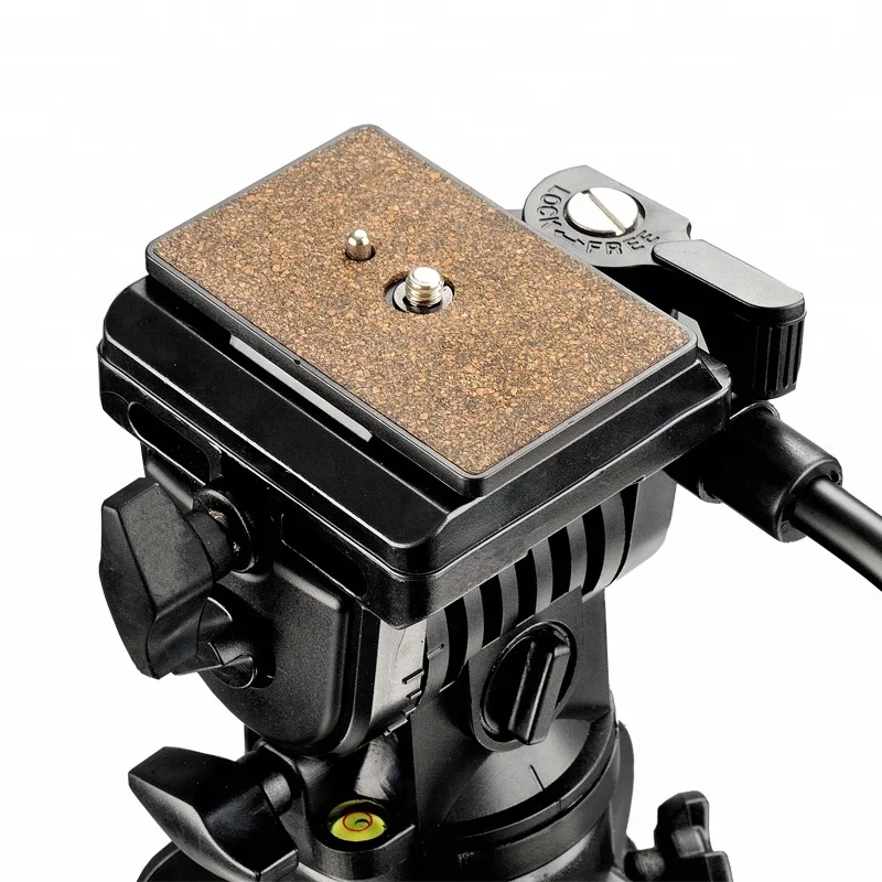 New Design 1.71m Height 6.61LB Loaded  Fluid Pan Head  Aluminum  camera holder telescope tripod