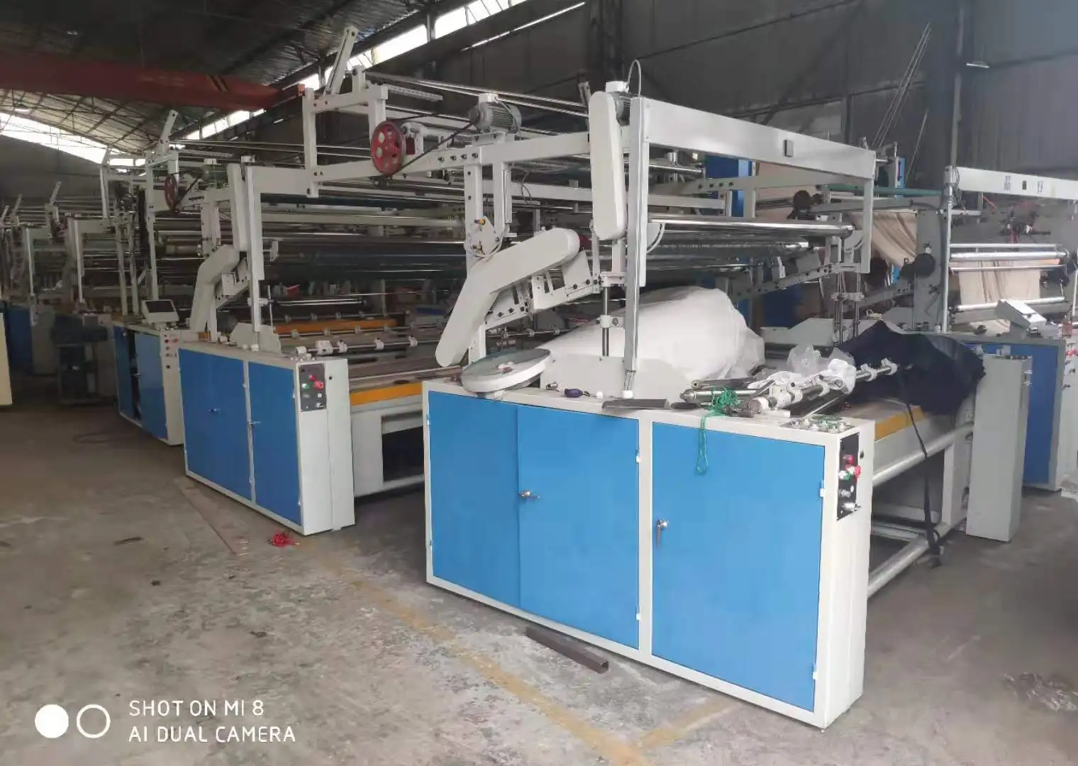 Traditional Universal Type Easy to Operate Textile Finishing Machine Cloth Folding Equipment