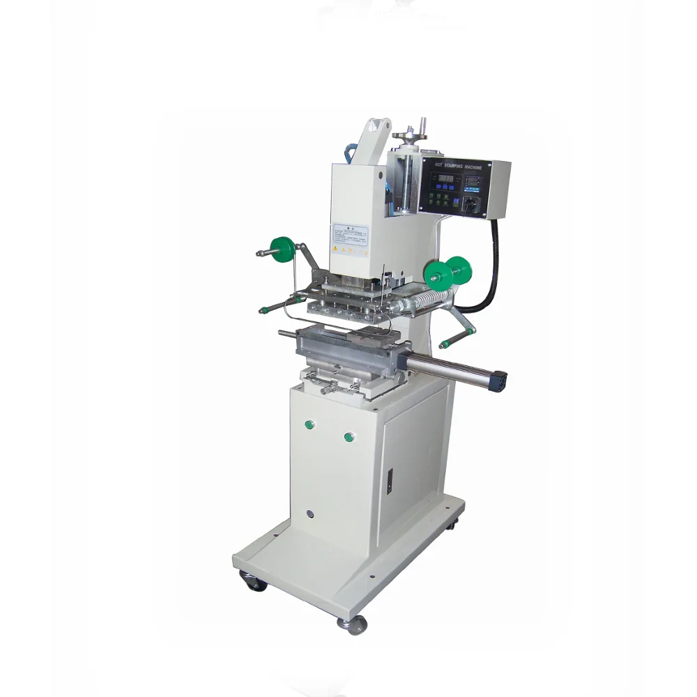 MANUAL HOT FOIL STAMPING MACHINE FOR EYE MAKEUP BRUSHES