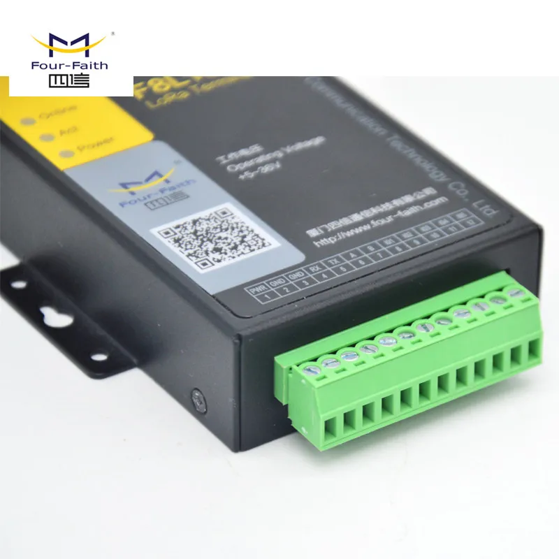 F8L10T LoRaWAN Terminal Frequency 920-923 with RS232/485 and digital I/O Support Modbus RTU for data transmission