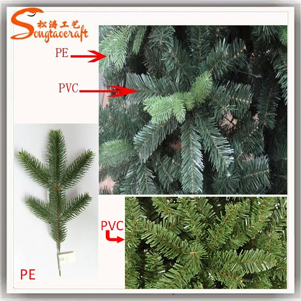 Frame Artificial Giant Christmas Tree Ornament Decoration 6meter Metal 107- Xmas Tree Pvc&pe&fiber Glass Red, Green and White