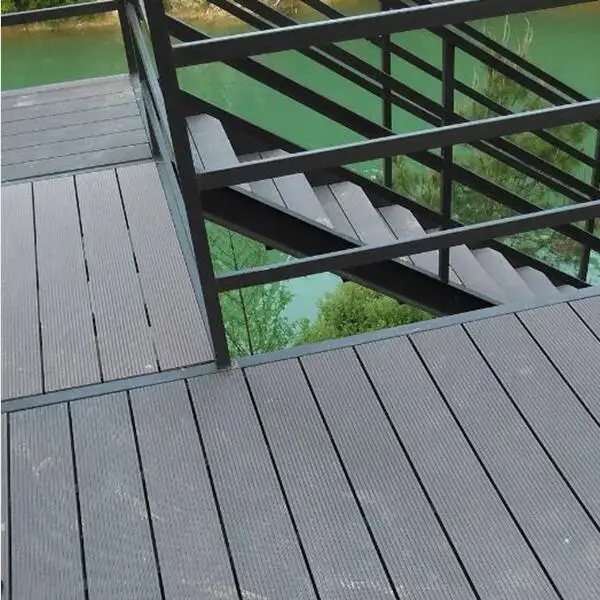 wpc decking plastic composite wood flooring for balcony flooring  patio flooring  swimming pool decking