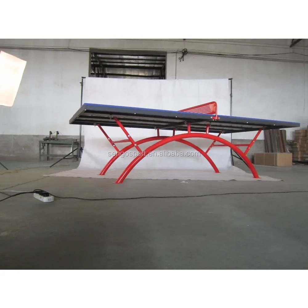 Outdoor TT table with SMC waterproof top table tennis table