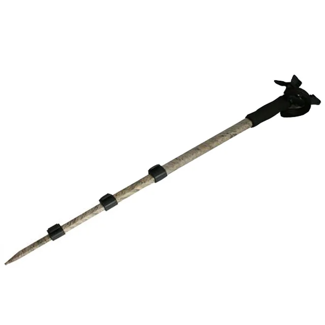 
adjustable single aluminum shooting stick for hunting 