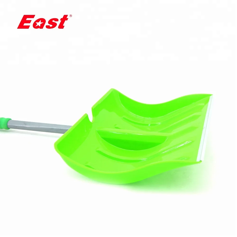 Chinese Iron Coated Plastic Hand Pusher Mini Winter Snow Shovel