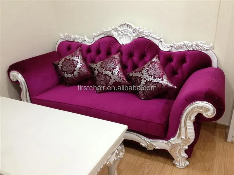 Gold Three seater wedding sofa