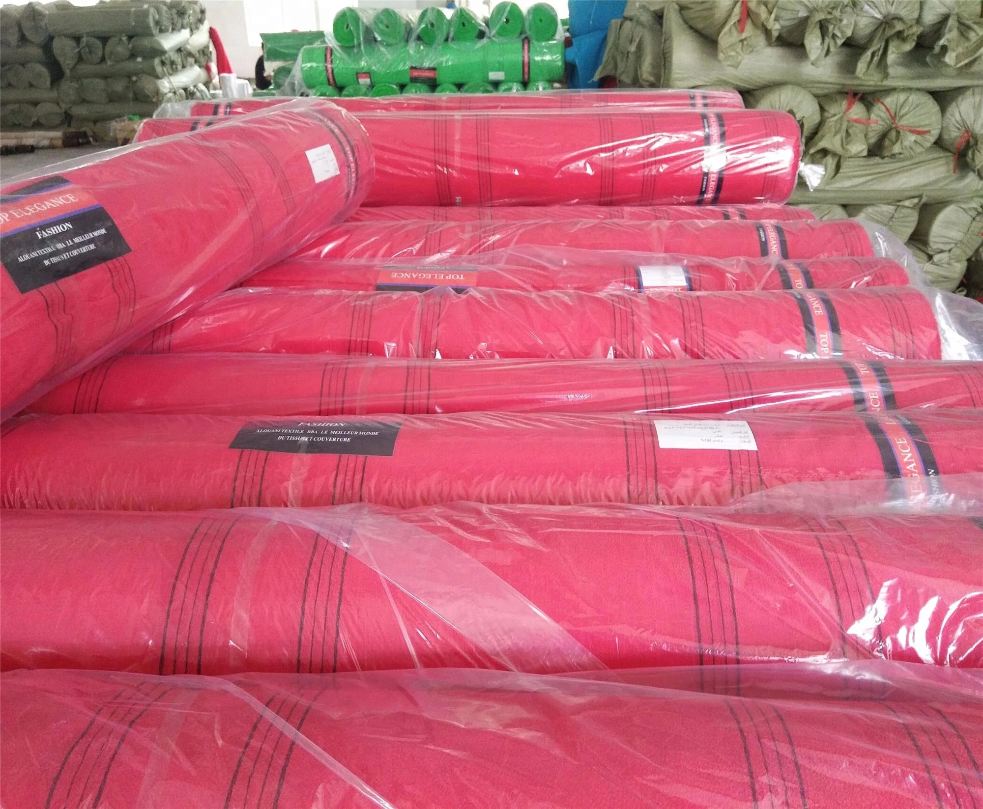 Wholesale Eco-Friendly Disposable 100%Poly Bath Mitt Fabric Rolls  Polyester Fabric Stock Lot  For Exfoliating Glove