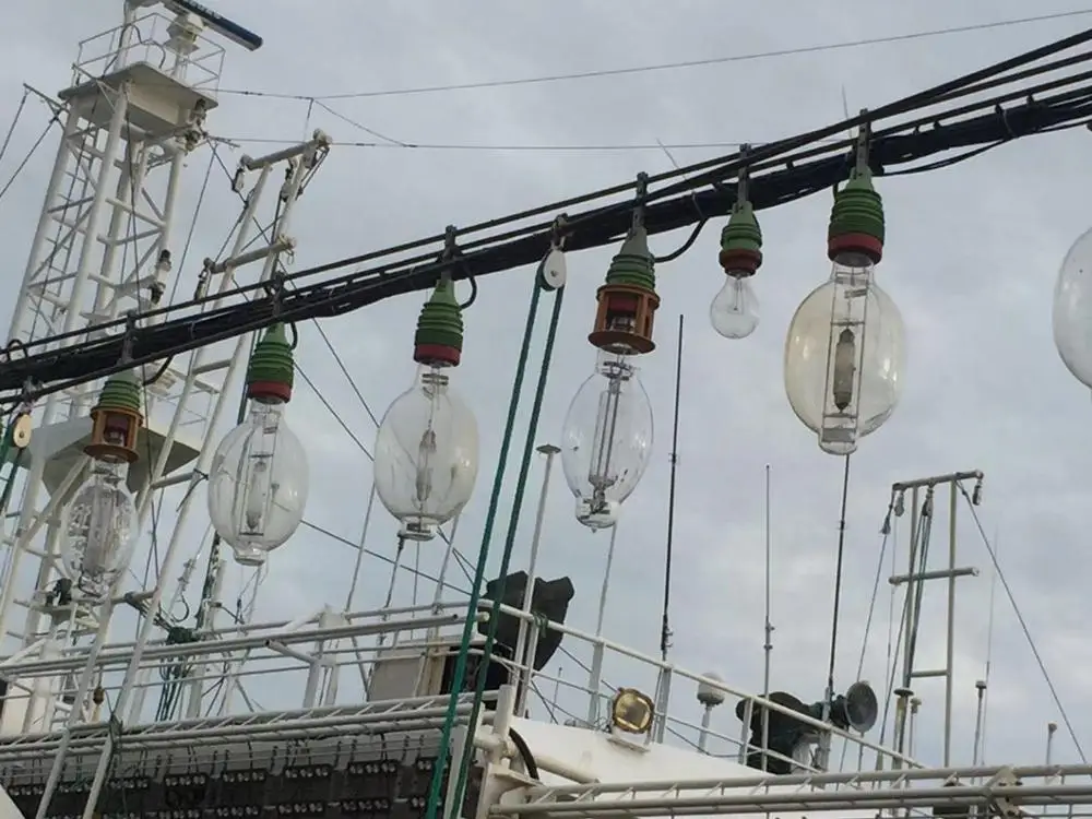 3000W metal halide lamps fishing light On boat flood lamp luring fishes at night