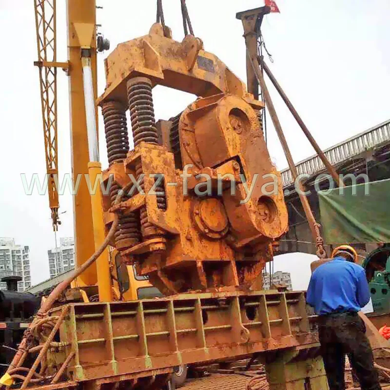 small vibratory pile hammers, 60kw electric vibro hammer