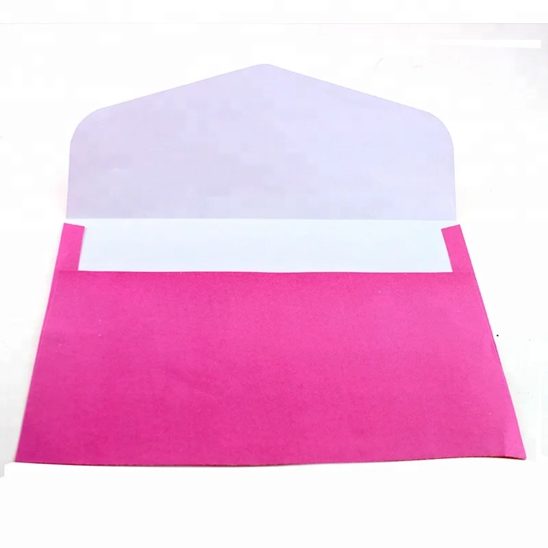 Paper China Hot Sale Wholesale Custom Pink Gift Paper Envelope