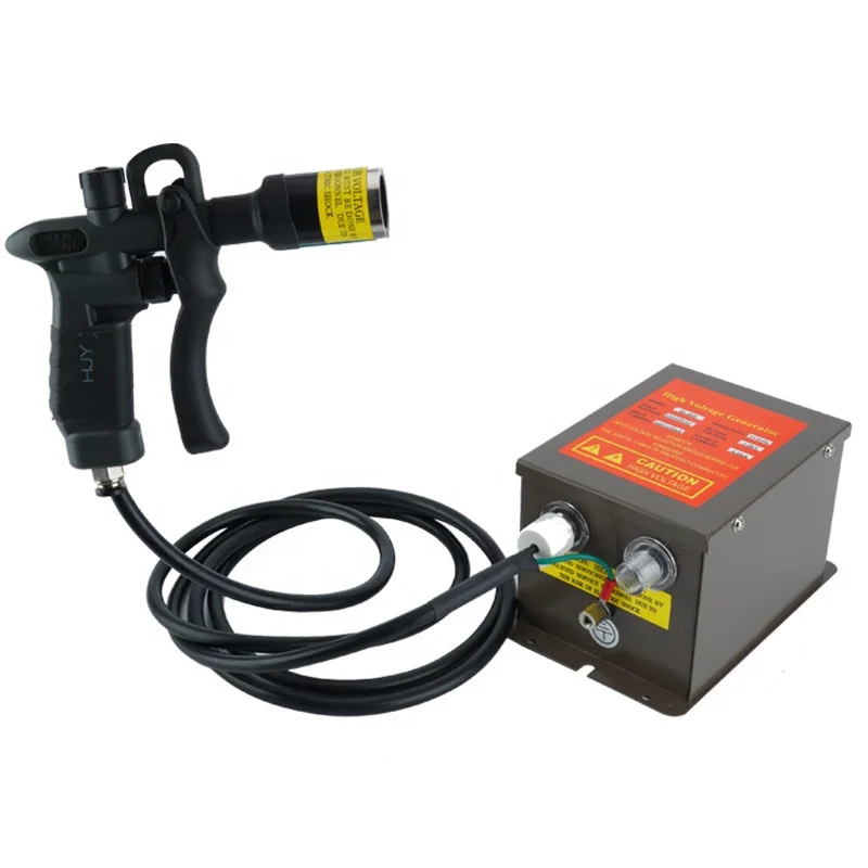 Fast industrial ionization air gun with anti-static gun high pressure air spray gun large diameter adjustable air volume