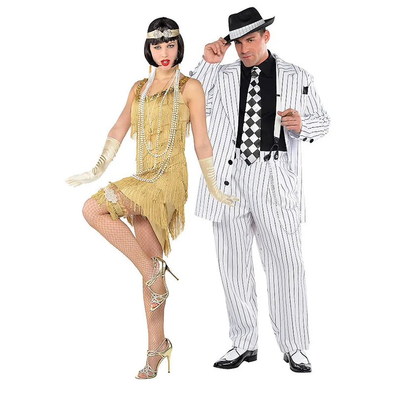 China manufacturer supplier wholesale OEM adult couple man woman tv & movie disguise party festival Carnival Halloween costumes
