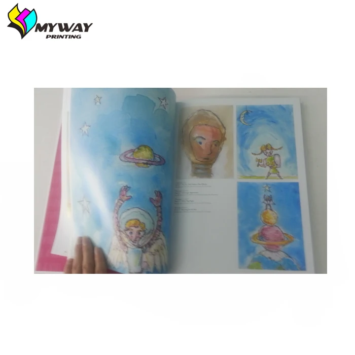Alibaba paper printing product custom coloring book printing