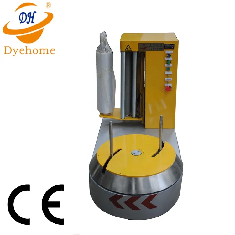 New Luggage Wrapping Machine LP600S  Semi-automatic Plastic Film Wrapping Machine