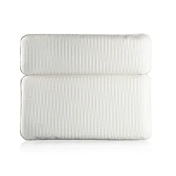 PVC foam sponge bathtub pillow bathroom headrest sucker bath head pillow bath pillow with suction cups