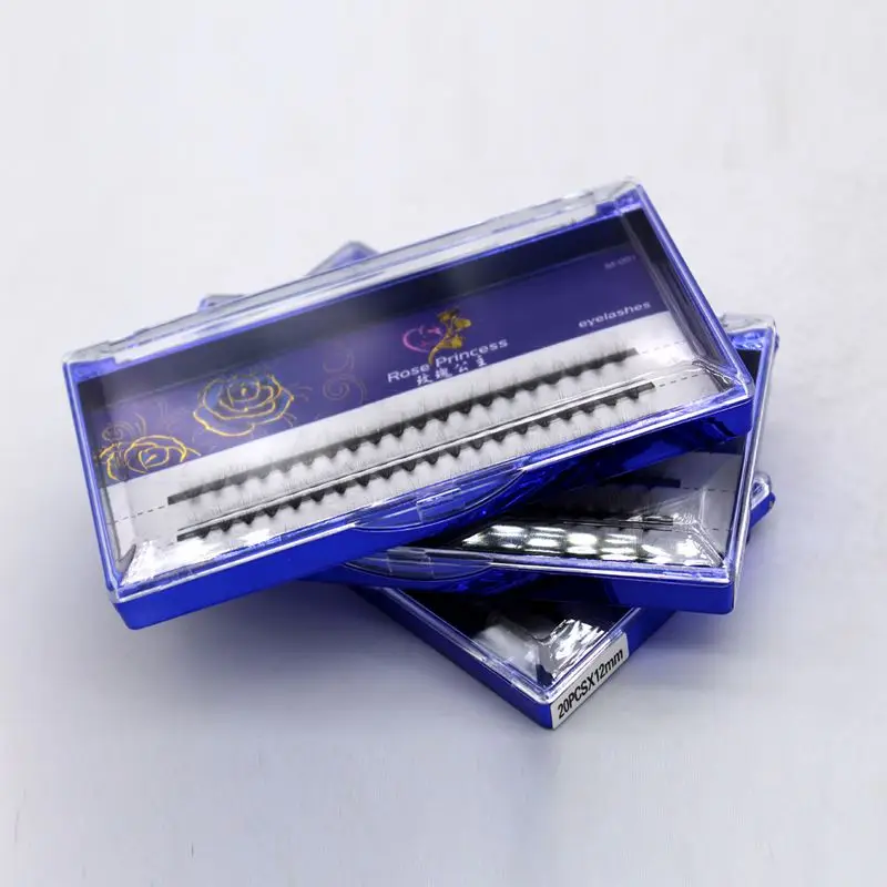
Nesura eyelashes 10D 20D heat bonded volume eyelash clusters with private label 