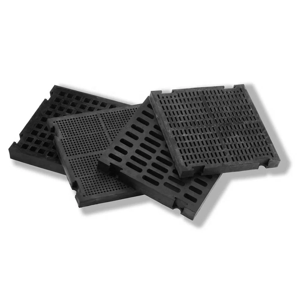 High Efficient Rubber Sieving Panels