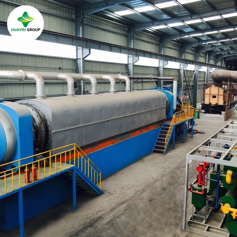 Continuous plastic to fuel conversion process Thermal Decomposition Plant