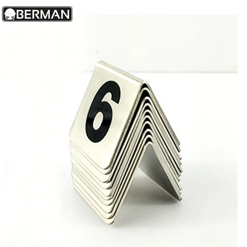 Metal restaurant table number holders , High quality wedding table number stands