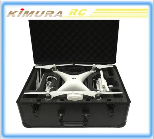 Алюминиевая коробка с Тележка Сжатия Замок Для DJI Phantom FPV Drone 4 rc drone