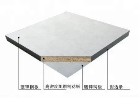 P-EW-B/CL woodcore bare raised floor
