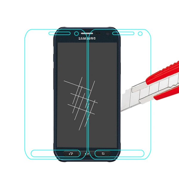 2015 новый царапинам закаленное стекло экран протектор для Samsung s6 активность