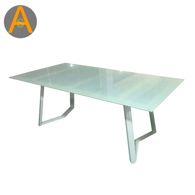 Rattan furniture garden coffee table alum frame rattan outdoor dining table