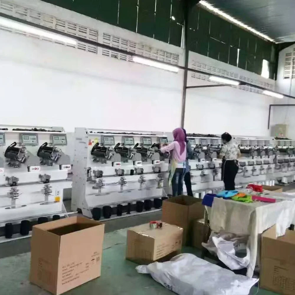 Automatic sewing thread cone / bobbin winder