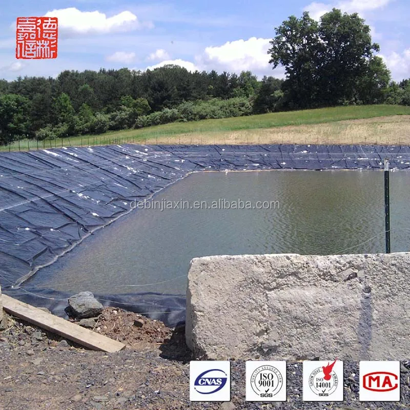 damp proof membrane/artificial lakes reinforced membrane lake liner