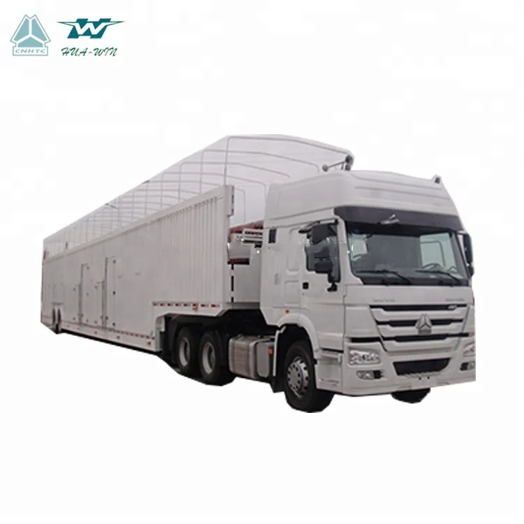 BPW осевой Автомобильный перевозчик полуприцеп грузовик на продажу