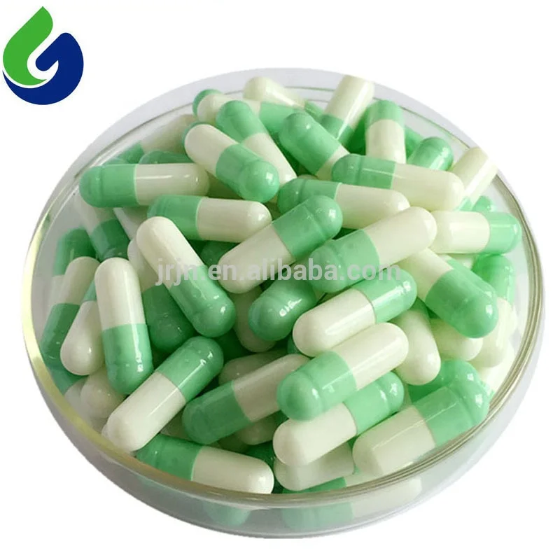 
Clear pill capsule size 0 
