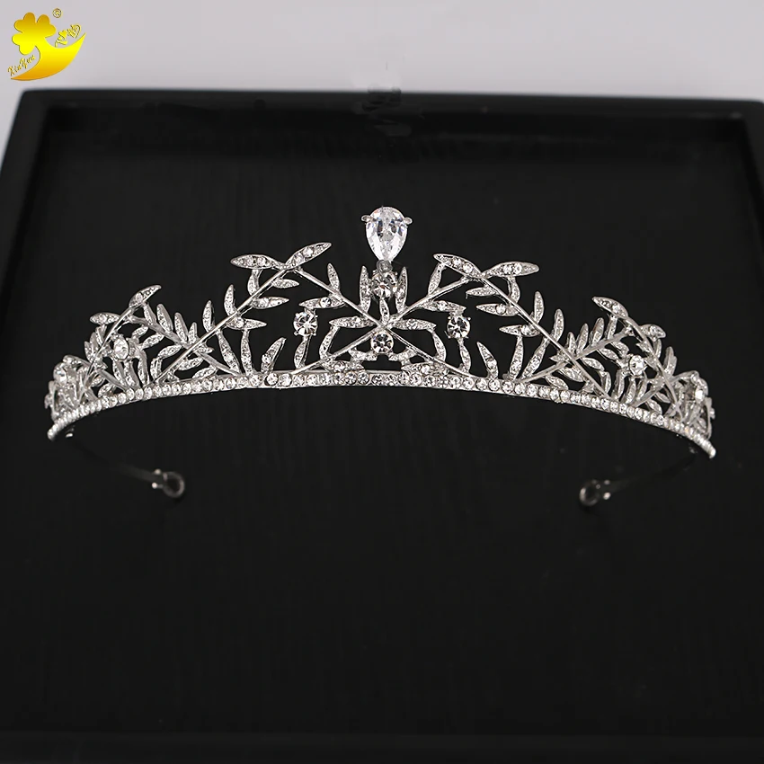 Fashionable rhinestone crystal wedding bridal hair jewelry women hair accessories