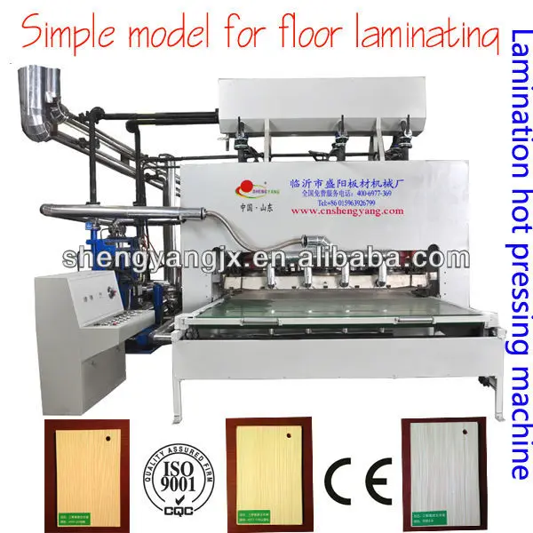 короткие- цикл ламинирования оборудование/меламин машины/меламина горячий пресс