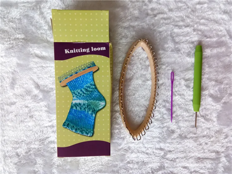 Циклам из серии «сделай сам деревянный носковязальные инструмент вязание ткацкий станок для Пом чайник