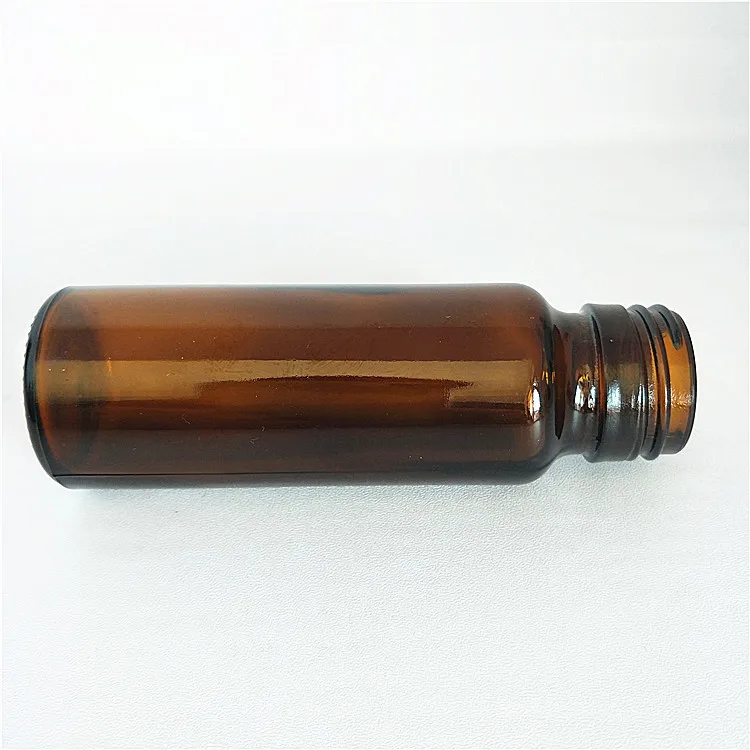 20ml   pharmaceutical oral liquid amber glass bottles with stopper and aluminium cap
