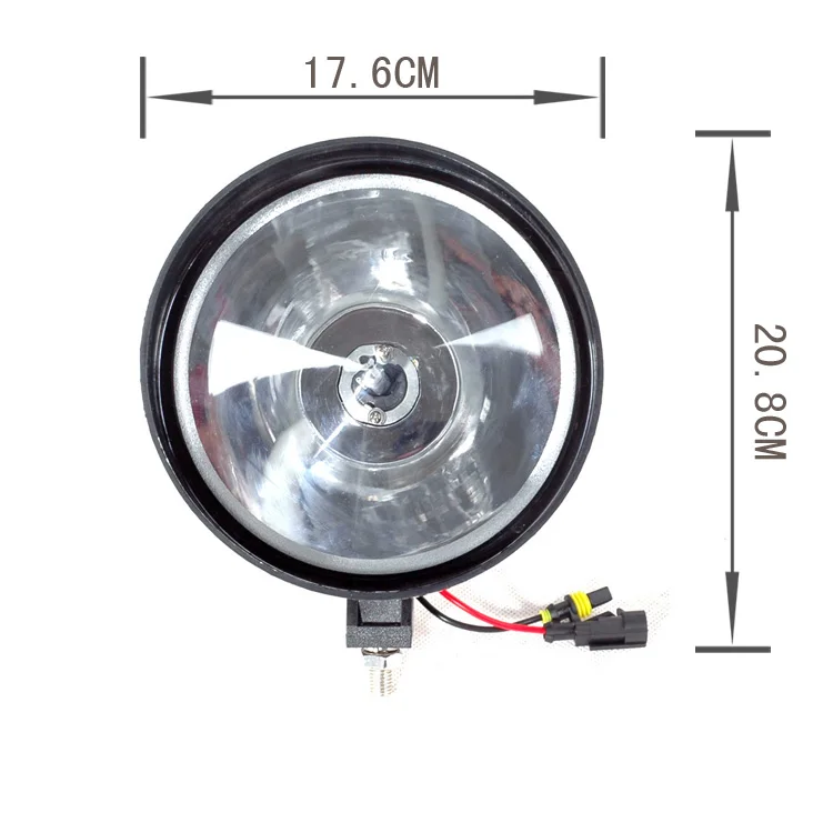 High power xenon lamp super bright 35W/55W/75W/100W 175MM external hid driving spot lights 100 watt hid spot lights