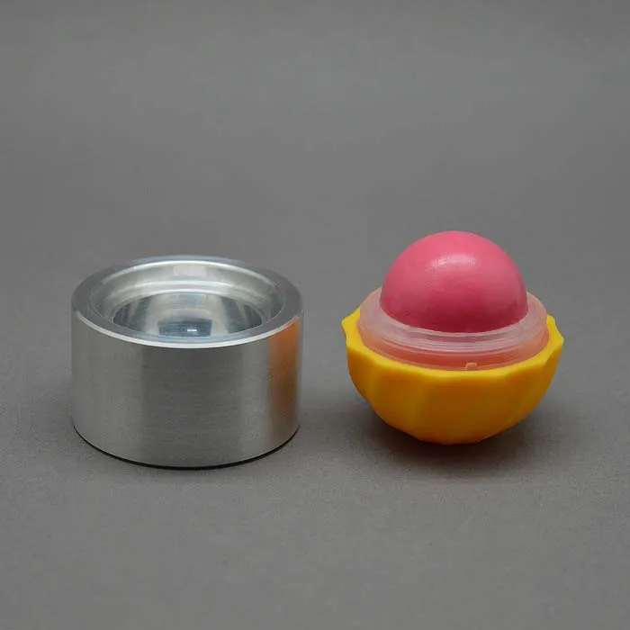 Aluminum Lip Balm Filling Mold / lip balm case mould for homemade egg lip balm natural