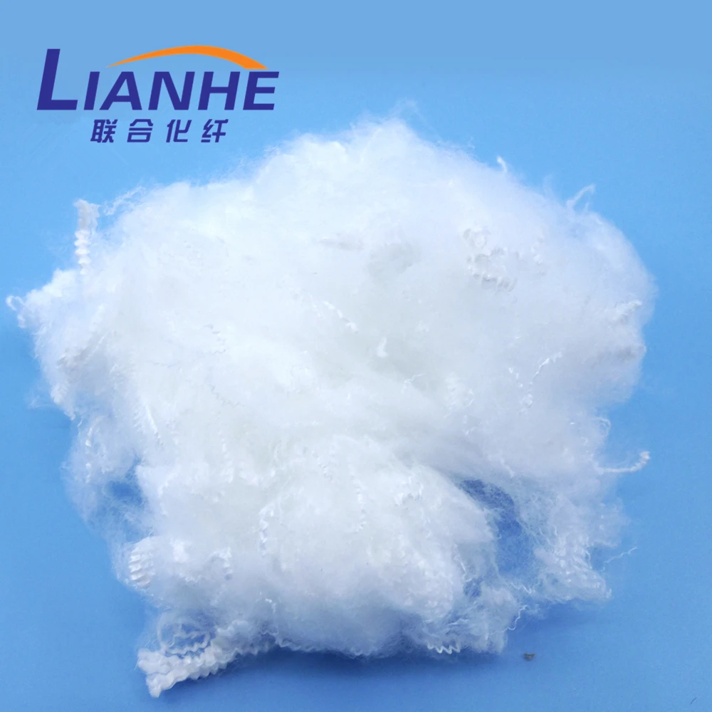 virgin polyester fiber 1.4d 38mm psf fiber for clothes spinning
