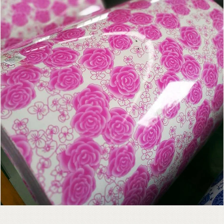 prepainted flower pattern coated galvanized ppgi steel sheet in coil