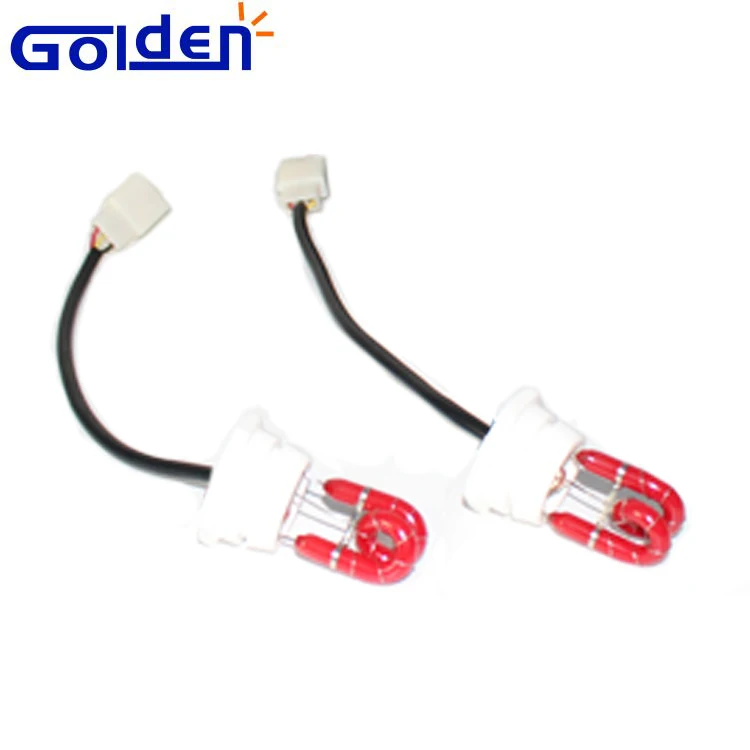 Kit 12 24 volt 2 HID Bulbs hideaway led strobe lights